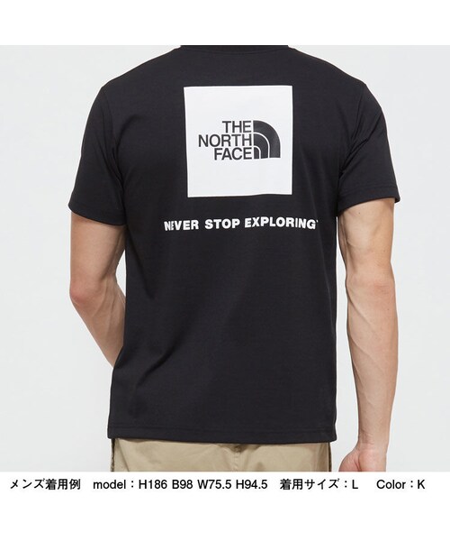 THE NORTH FACE（ザノースフェイス）の「the north face ザ ・ノースフェイス ショートスリーブスクエアーロゴティー  S/S Square Logo Tee（Tシャツ/カットソー・メンズ・その他）」の4枚目の写真