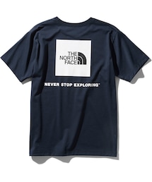 THE NORTH FACE | the north face ザ ・ノースフェイス ショートスリーブスクエアーロゴティー  S/S Square Logo Tee(Tシャツ/カットソー)
