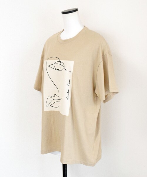 no brand(ノーブランド)の「アートプリントTee(Tシャツ/カットソー・レディース・その他)」の11枚目の写真