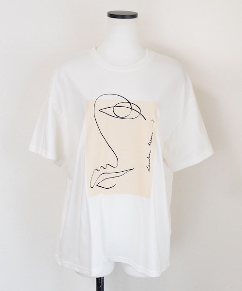 no brand(ノーブランド)の「アートプリントTee(Tシャツ/カットソー・レディース・その他)」の7枚目の写真
