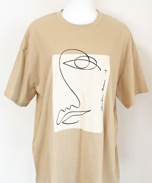 no brand(ノーブランド)の「アートプリントTee(Tシャツ/カットソー・レディース・その他)」の10枚目の写真