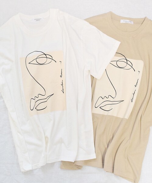 no brand(ノーブランド)の「アートプリントTee(Tシャツ/カットソー・レディース・その他)」の13枚目の写真