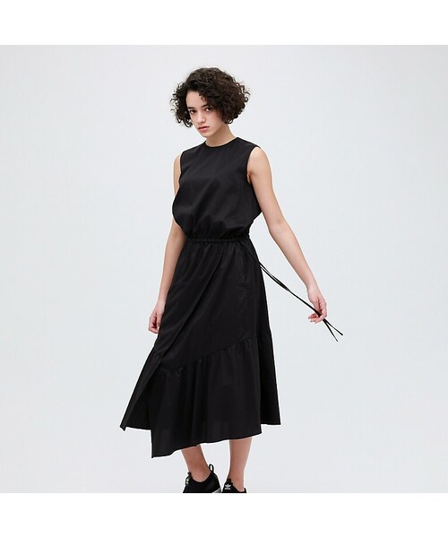AVIE(アビィ)の「【AVIE】WOMEN 別注 MAXI DRESS 4200-010602(ワンピース・レディース・ブラック/ブラウン・38)」の1枚目の写真