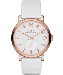 Marc by Marc Jacobs | MARC BY MARC JACOBS 'Baker' Leather Strap Watch, 37mm(アナログ腕時計)