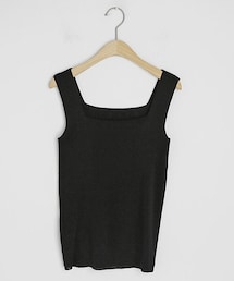 DHOLIC | スクエアネックスリーブレス(タンクトップ)