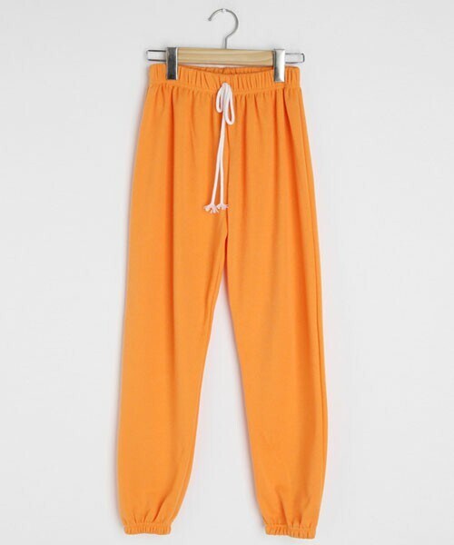 DHOLIC（ディーホリック）の「リボンジョガーパンツ（その他パンツ・レディース・パープル/オレンジ/グレー/ブラック・FREE）」の4枚目の写真