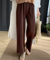 DHOLIC | リブワイドパンツ(その他パンツ)