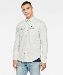 G-STAR | 3301 Seasonal Destroy Slim Shirt(シャツ/ブラウス)