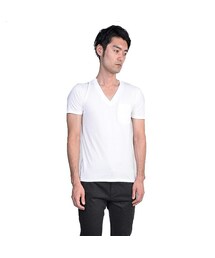 ☆新品未使用☆freeseam 定番クルーネック ポケットTシャツ XS/S/M/L フリーシーム カットソー ロンハーマン キャップ FREAK\u0027S STORE（フリークスストア）の「ヘビーウェイト NO-SIDE SEAM