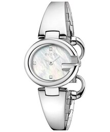 GUCCI | Gucci 'Guccissima' Diamond Marker Bangle Watch, 27mm(アナログ腕時計)
