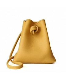 FSJshoes | 本革 巾着 バケットバッグ(ショルダーバッグ)