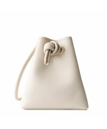 FSJshoes | 本革 巾着 バケットバッグ(ショルダーバッグ)