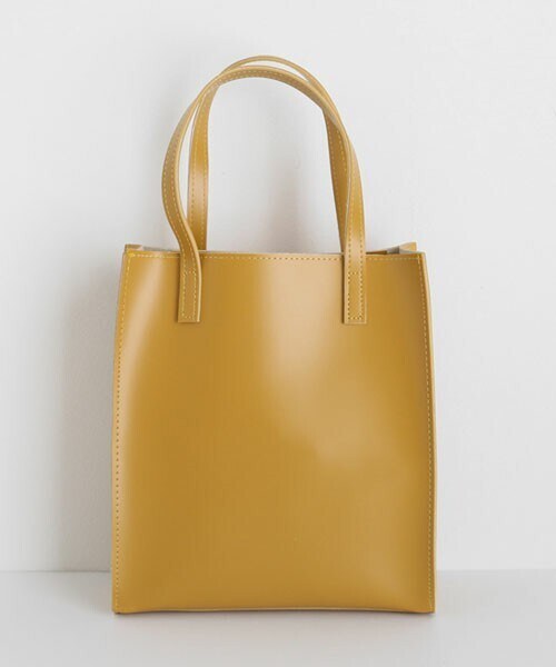 DHOLIC（ディーホリック）の「2WAYポケットスクエアバッグ（トートバッグ・レディース・ホワイト/ベージュ/グリーン/イエロー/ブラック・FREE）」の5枚目の写真