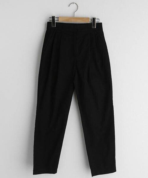 DHOLIC（ディーホリック）の「シークレットゴムツータックパンツ（その他パンツ・レディース・ホワイト/ブラック/ベージュ・S/M）」の2枚目の写真