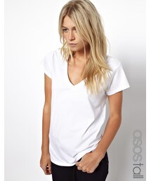 asos | ASOS TALL T-Shirt With V-Neck(Tシャツ/カットソー)