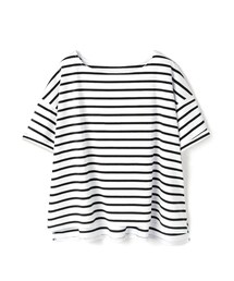 GRL | 袖ロールアップボーダーTシャツ(Tシャツ/カットソー)