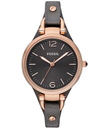 FOSSIL | Fossil 'Georgia' Leather Strap Watch, 32mm(アナログ腕時計)