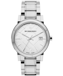 BURBERRY | Burberry Large Check Stamped Bracelet Watch, 38mm(アナログ腕時計)
