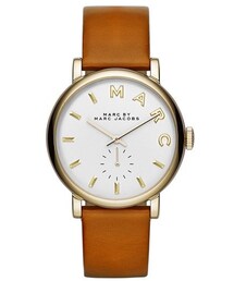 Marc by Marc Jacobs | MARC BY MARC JACOBS 'Baker' Leather Strap Watch, 37mm(アナログ腕時計)