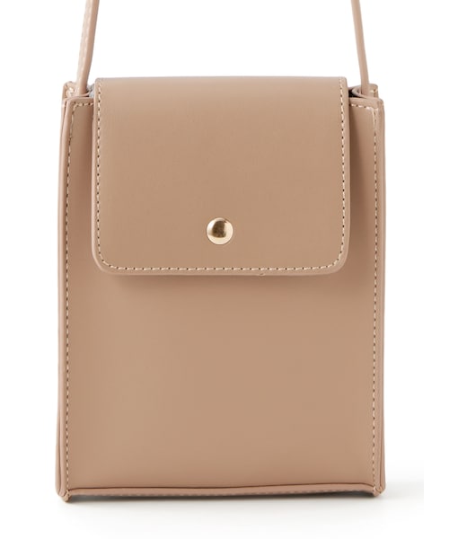 GRL（グレイル）の「フラップショルダーバッグ（ショルダーバッグ・レディース・ブラウン/ベージュ/モカ・F）」の3枚目の写真