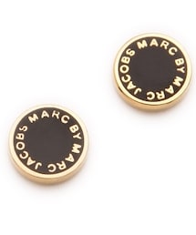 Marc by Marc Jacobs | Marc by Marc Jacobs Logo Disc Stud Earrings(ピアス(両耳用))