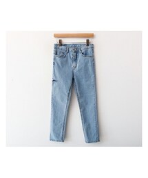 fd style | アンバランスサイドスラッシュクロップドデニムパンツ(デニムパンツ)