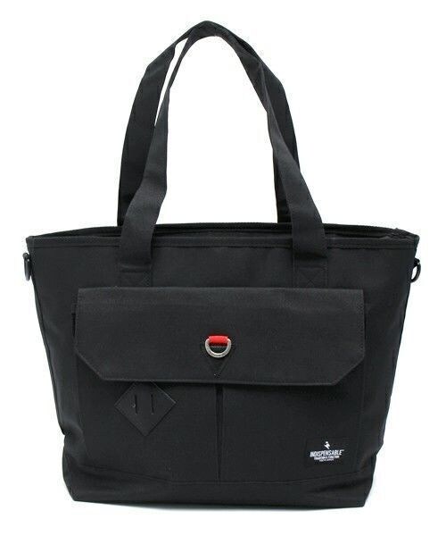 INDISPENSABLE （インディスペンサブル）の「INDISPENSABLE/IDP.ToteBag “TOSS”（トートバッグ・メンズ・ブラック/ネイビー/その他/カモフラージュ・FREE）」の19枚目の写真