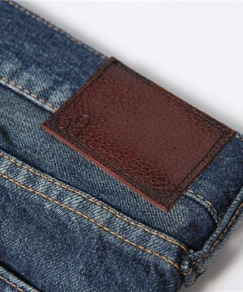 Johnbull Private labo(ジョンブルプライベートラボ)の「ストレートジーンズ(デニムパンツ・レディース・インディゴブルー/ライトブルー・X-SMALL/SMALL/MEDIUM/LARGE)」の11枚目の写真