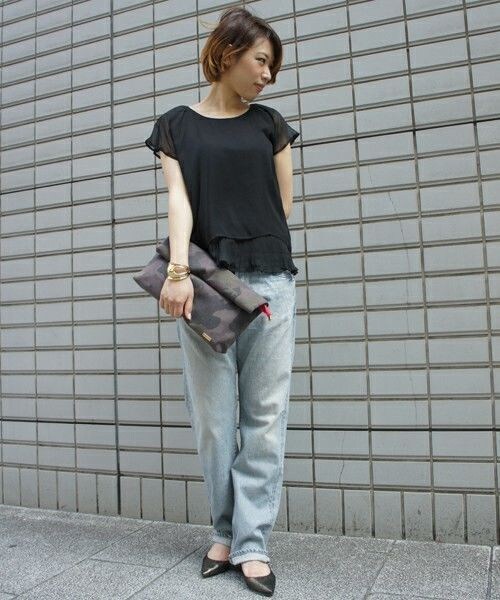 Johnbull Private labo(ジョンブルプライベートラボ)の「ストレートジーンズ(デニムパンツ・レディース・インディゴブルー/ライトブルー・X-SMALL/SMALL/MEDIUM/LARGE)」の1枚目の写真