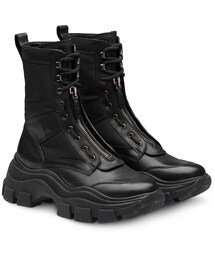 PRADA（プラダ）の「Chunky Sole Combat Boots（ブーツ）」 - WEAR