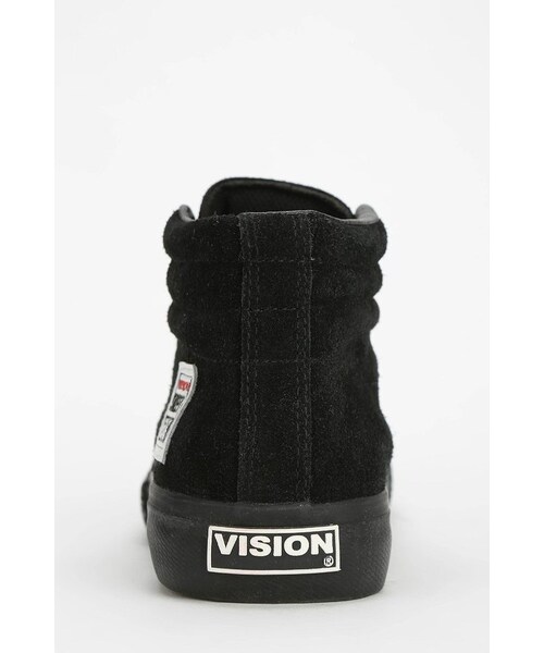VISION STREET WEAR(ヴィジョンストリートウェア)の「Vision Street Wear Suede High-Top Sneaker(スニーカー・レディース・BLACK・5/6/7/7.5/8/8.5/9.5)」の3枚目の写真