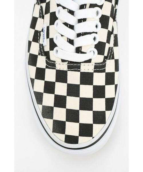 VANS（バンズ）の「Vans Authentic Gold Coast Check Womens Slip-On Sneaker（スニーカー・レディース・BLACK & WHITE/RED MULTI・5/6/6.5/7/7.5/8/8.5/9/9.5/10）」の7枚目の写真