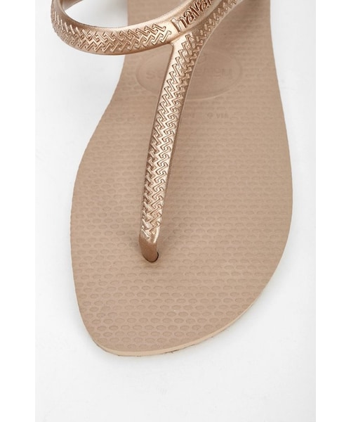 havaianas（ハワイアナス）の「Havaianas Flash Ankle-Wrap Thong Sandal（サンダル・レディース・BLACK/GOLD/WHITE・9/10/11/12）」の5枚目の写真