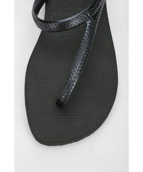 havaianas（ハワイアナス）の「Havaianas Flash Ankle-Wrap Thong Sandal（サンダル・レディース・BLACK/GOLD/WHITE・9/10/11/12）」の9枚目の写真