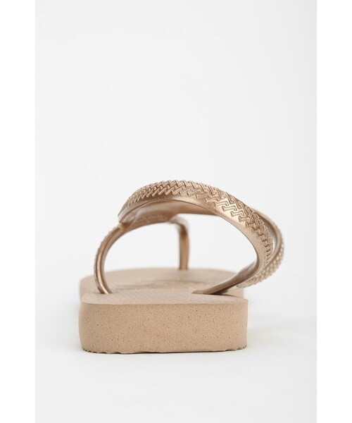 havaianas（ハワイアナス）の「Havaianas Flash Ankle-Wrap Thong Sandal（サンダル・レディース・BLACK/GOLD/WHITE・9/10/11/12）」の2枚目の写真