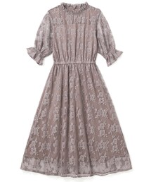 GRL | 花柄レースキャンディスリーブワンピース(ワンピース)