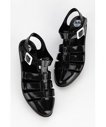 juju | JuJu Footwear Tinkerbelle Mini-Wedge Heeled Jelly Sandal(サンダル)