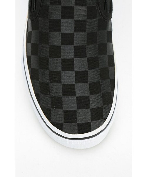 VANS(バンズ)の「Vans Checkered Slip-On Sneaker(スニーカー・レディース・BLACK/BLACK MULTI/WHITE・7/8/8.5/9/10)」の8枚目の写真