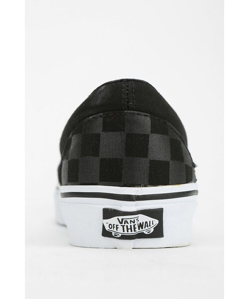 VANS(バンズ)の「Vans Checkered Slip-On Sneaker(スニーカー・レディース・BLACK/BLACK MULTI/WHITE・7/8/8.5/9/10)」の2枚目の写真