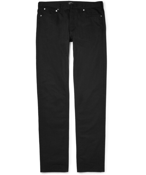 A.P.C.（アーペーセー）の「A.P.C. Petit Standard Slim-Fit Dry Selvedge Denim Jeans（デニムパンツ・メンズ・BLACK/Blue・28/29/30/31/32/33/34）」の8枚目の写真