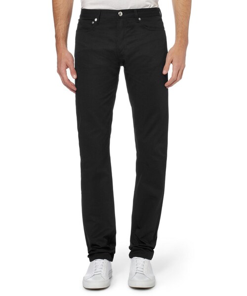 A.P.C.（アーペーセー）の「A.P.C. Petit Standard Slim-Fit Dry Selvedge Denim Jeans（デニムパンツ・メンズ・BLACK/Blue・28/29/30/31/32/33/34）」の13枚目の写真
