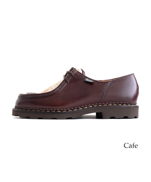 Paraboot(パラブーツ)の「Paraboot MICHAEL 70 ANS Cuir Lisse+Poils(Cafe)(ドレスシューズ・メンズ・その他)」の1枚目の写真