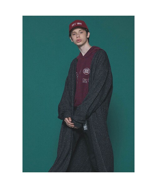 SHAREEF(シャリーフ)の「SHAREEF NEP WOOL LONG CARDIGAN SHAREEF(シャリーフ)の「SHAREEF NEP WOOL LONG CARDIGAN