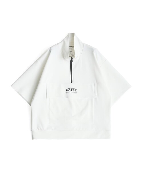SHAREEF（シャリーフ）の「SHAREEF MILAN RIB HALF-ZIP S/S