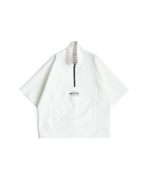 SHAREEF（シャリーフ）の「SHAREEF MILAN RIB HALF-ZIP S/S