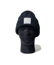 MofM(man of moods) CABLE-KNIT BEANIE(BLACK)