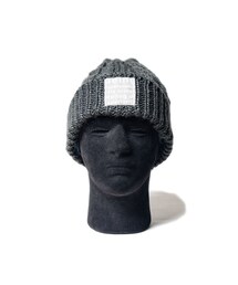 MofM(man of moods) CABLE-KNIT BEANIE(GRAY)
