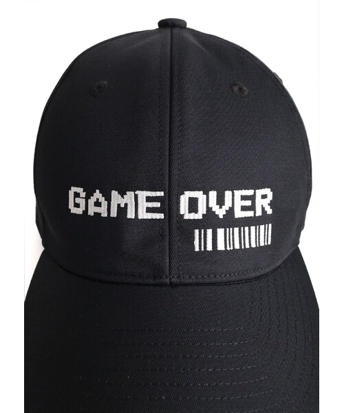 SHAREEF（シャリーフ）の「SHAREEF GAMEOVER CAP(Black)（キャップ 