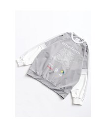 SHAREEF（シャリーフ）の「SHAREEF NY SWEAT L/S PULL OVER(Ice Gray 