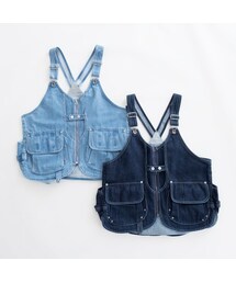 大人気！！　snow peak indigo takibi denim vest TAKIBI Denim Vest M Indigo(JK-23AU10703IN) | TAKIBI シリーズ
